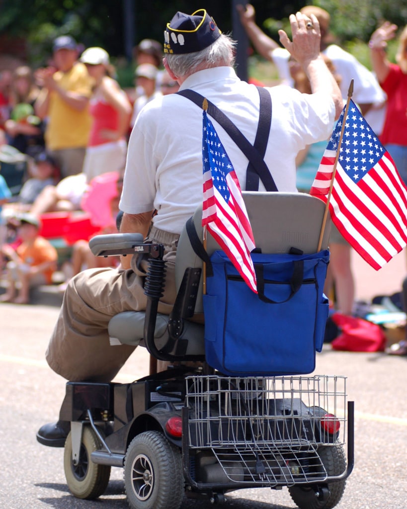 wheelchairs provided for veterans