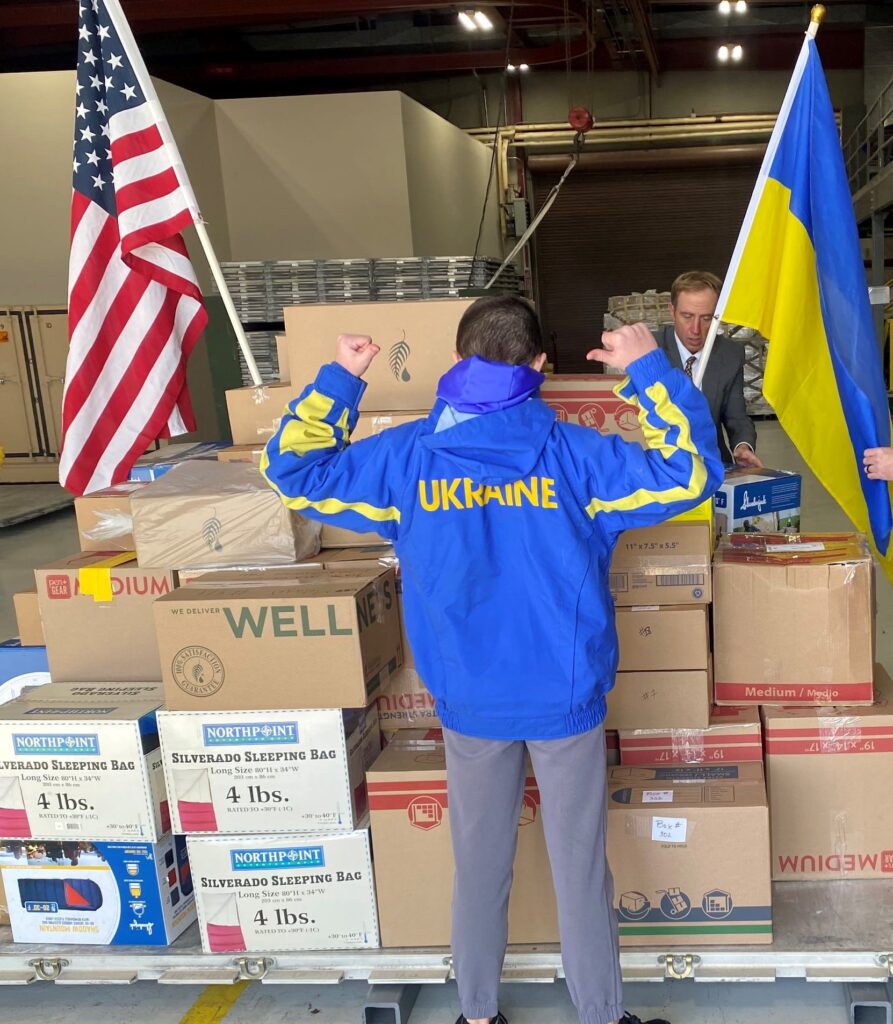 Ukraine Donations organized by Melaleuca