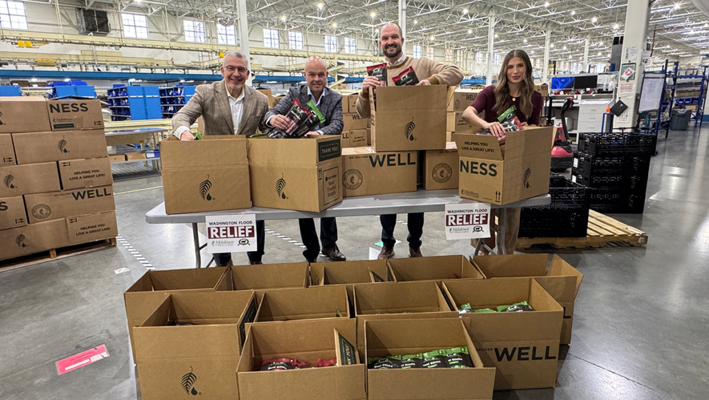 Riverbend Ranch and Melaleuca donate to the Washington Floods 2025