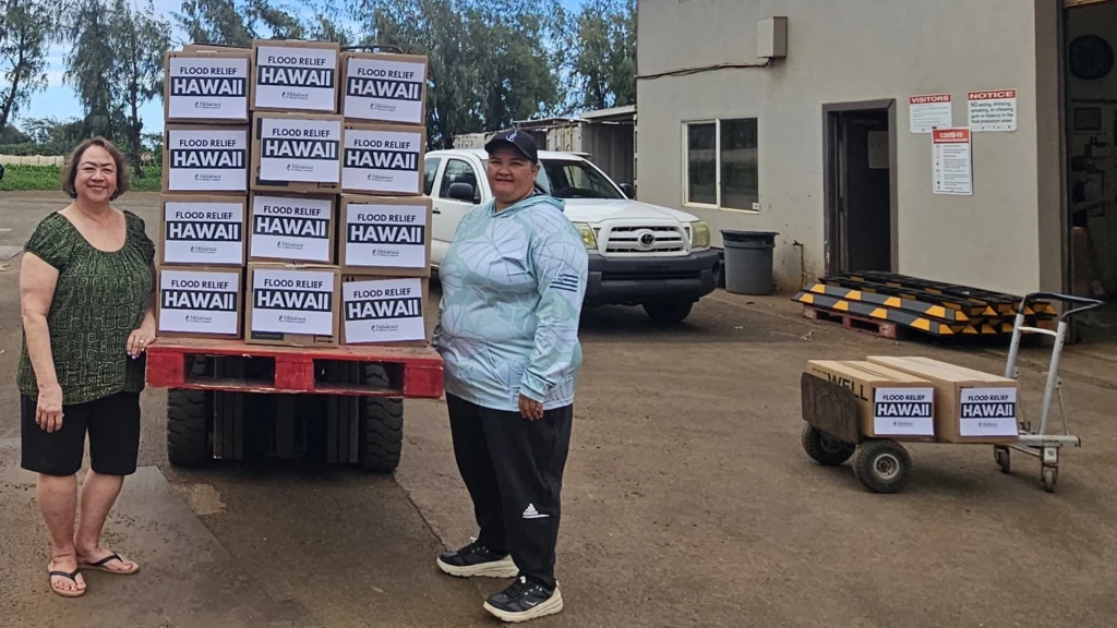 Hawaii floods Melaleuca Donation