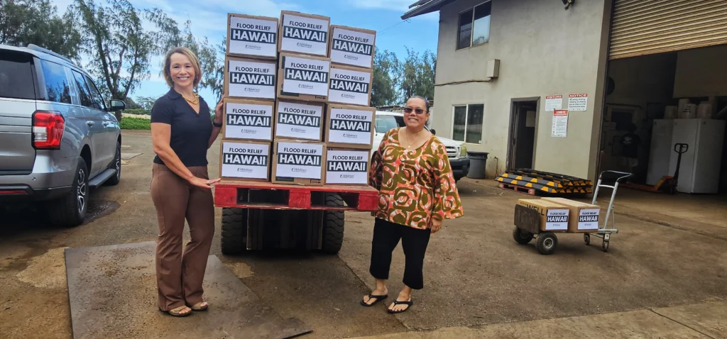 Hawaii floods Melaleuca Donation
