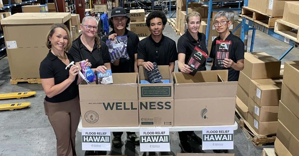 Hawaii floods Melaleuca Donation